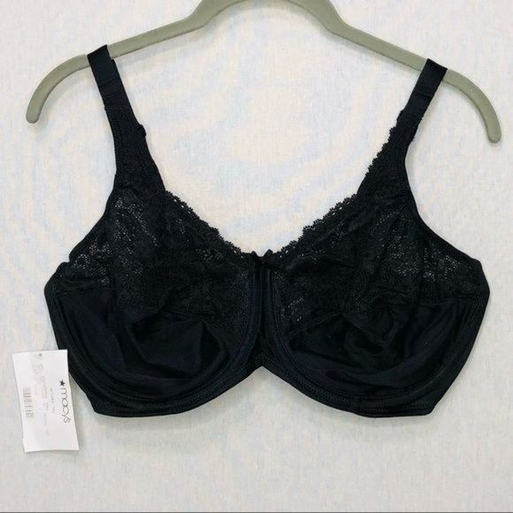 LilyetteTailored Minimizer Bra With Lace trim - Picture 2 of 11